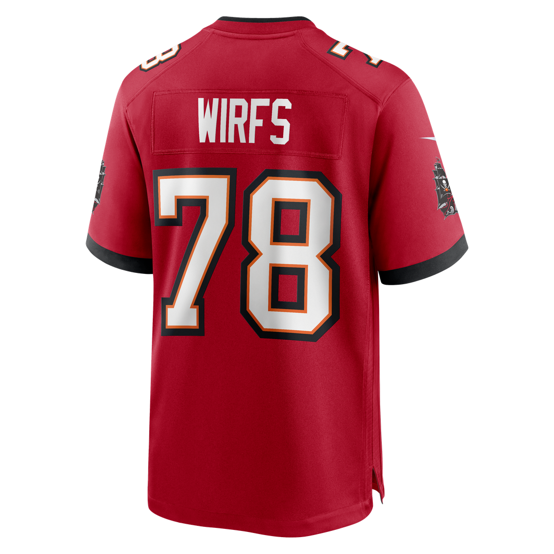 Tristan Wirfs Tampa Bay Buccaneers Orange Alternate Game Jersey