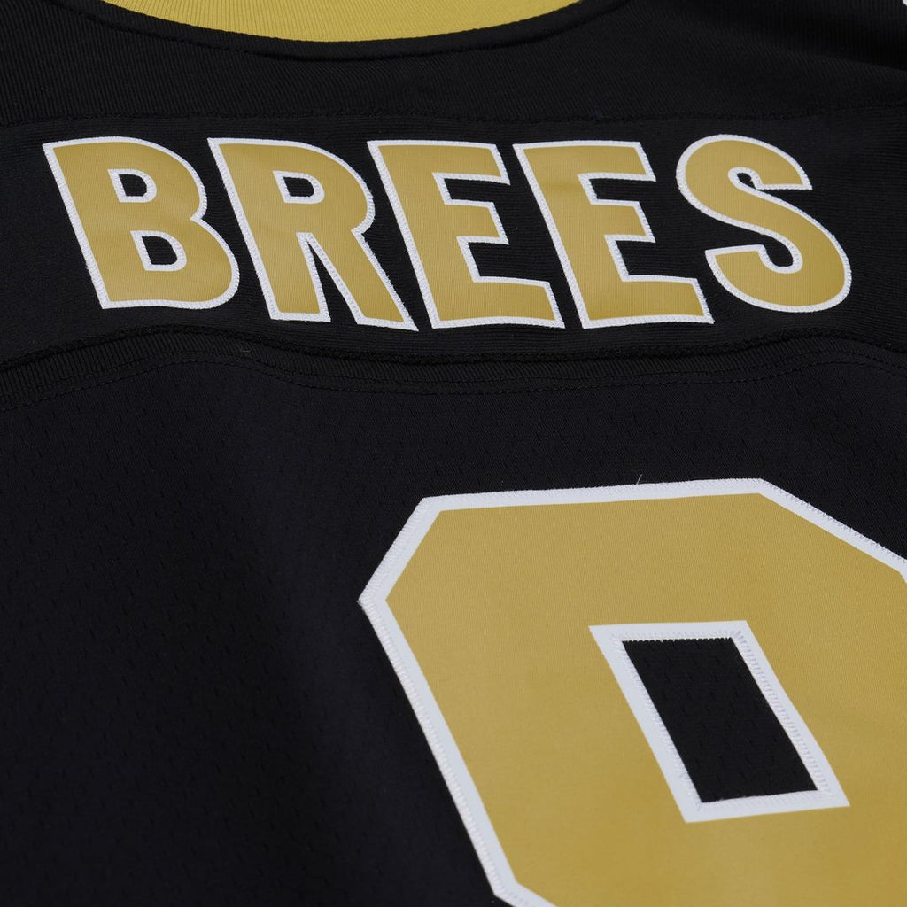 Drew Brees New Orleans Saints Black Big & Tall 2009 Legacy Retired Player Jersey