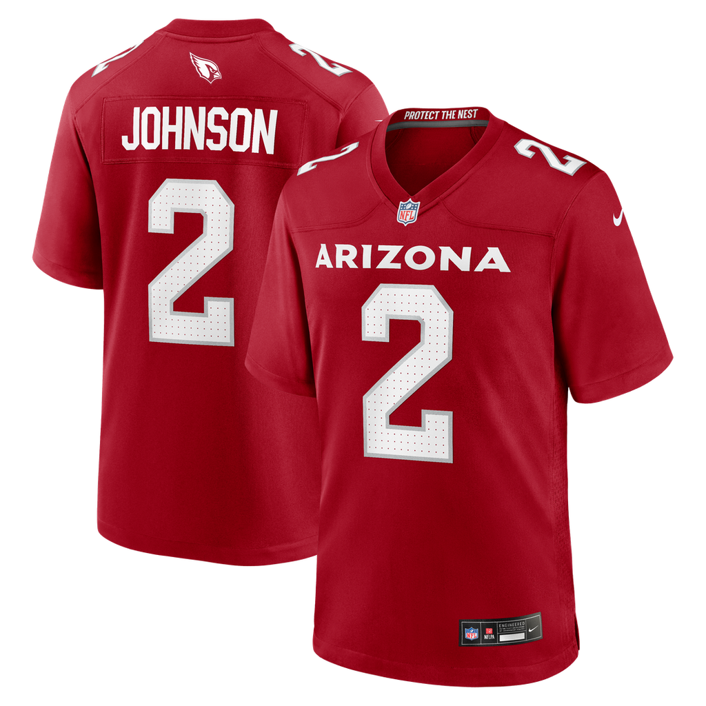 Will Johnson Arizona Cardinals Cardinal Team Game Jersey