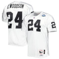 Charles Woodson Las Vegas Raiders 2002 White Authentic Throwback Retired Player Jersey