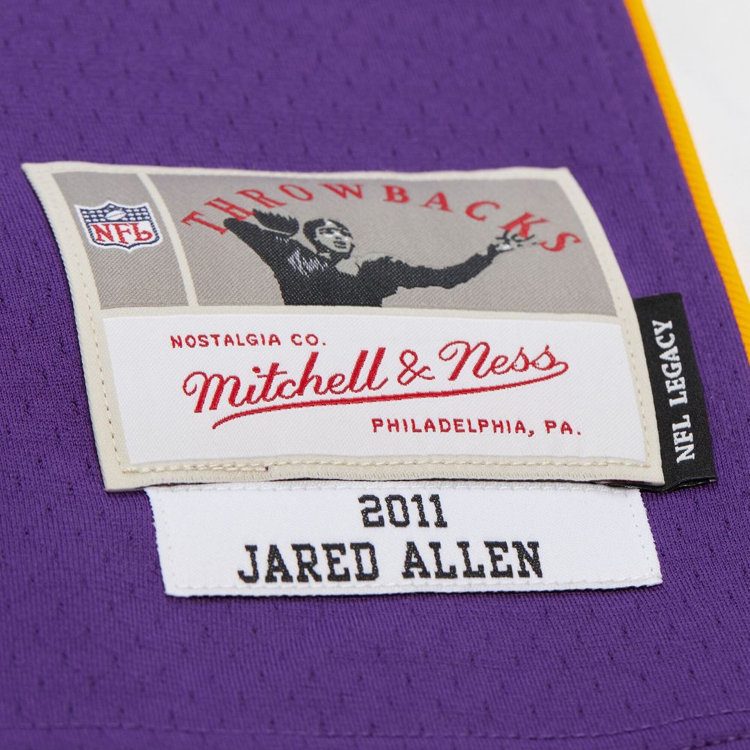 Jared Allen Minnesota Vikings Purple 2011 Legacy Replica Jersey
