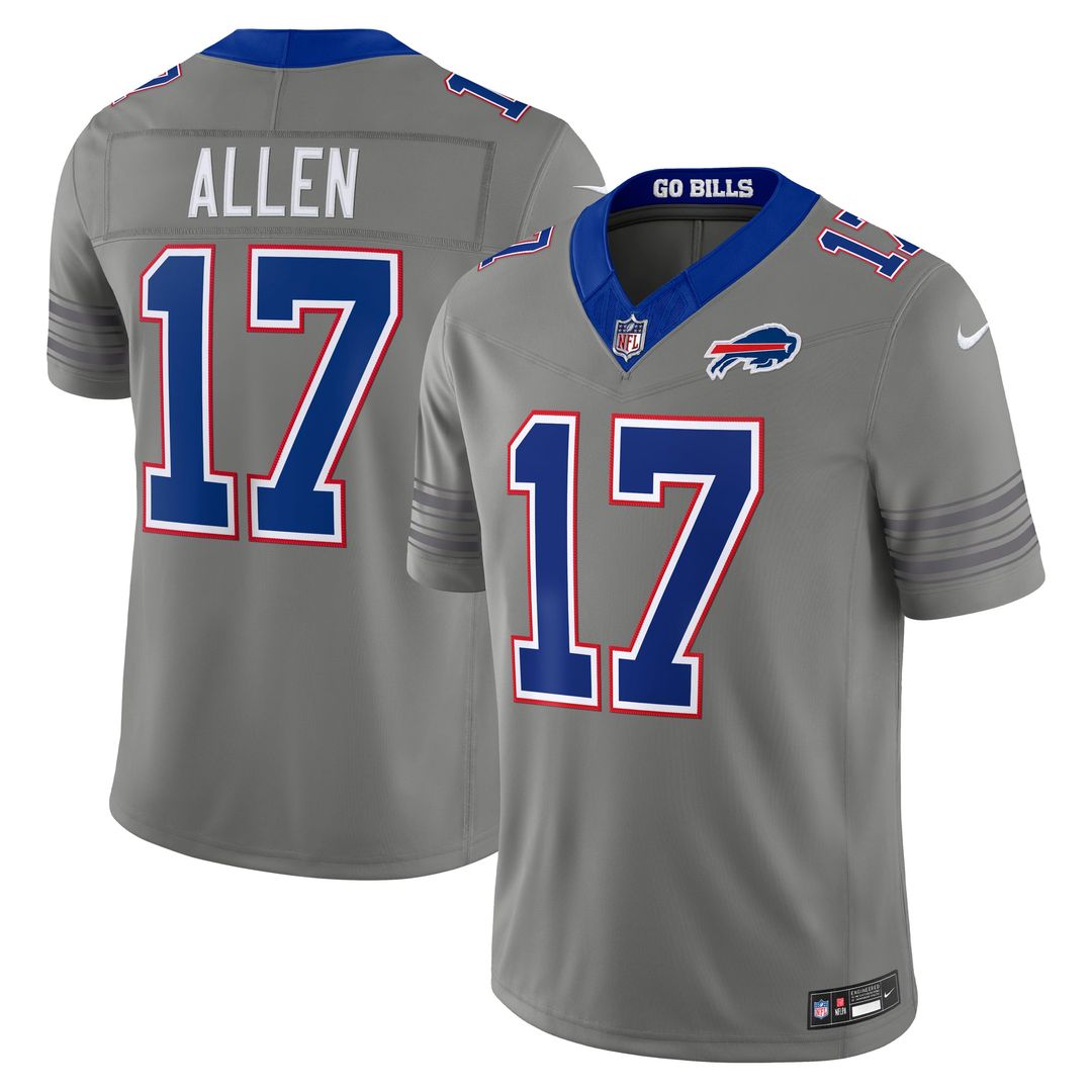 Josh Allen Buffalo Bills Red Alternate Vapor F.U.S.E. Stitched Limited Jersey
