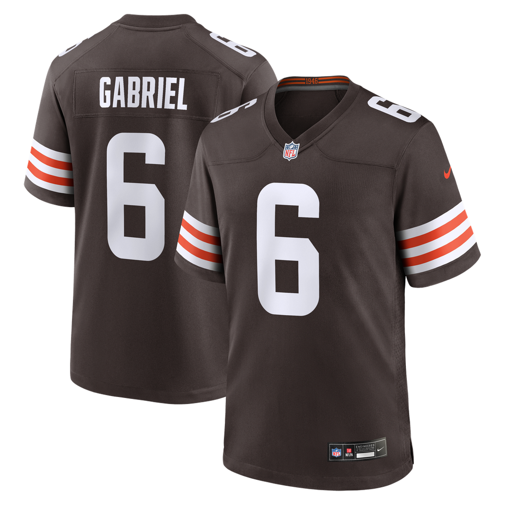 Dillon Gabriel Cleveland Browns Brown Team Game Jersey