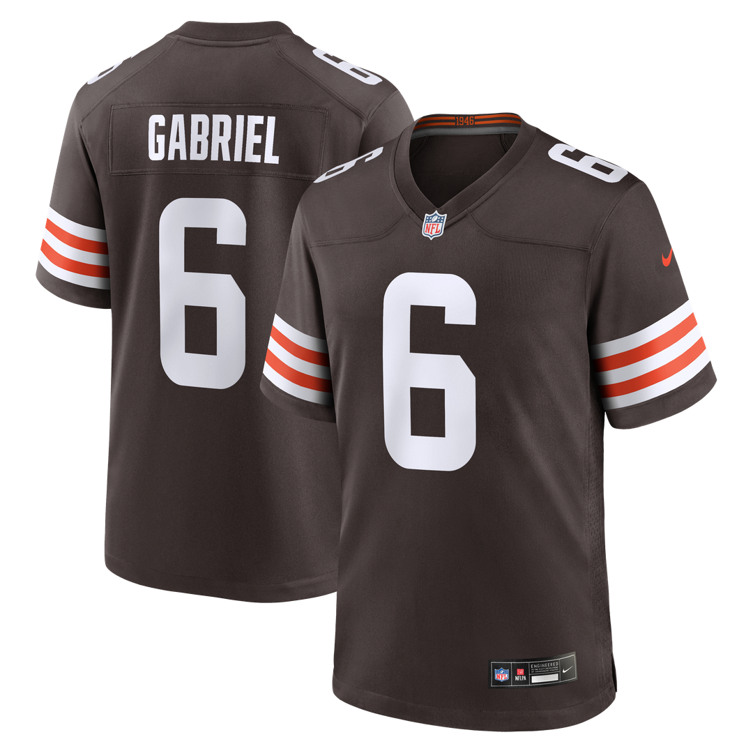 Dillon Gabriel Cleveland Browns Brown Team Game Jersey