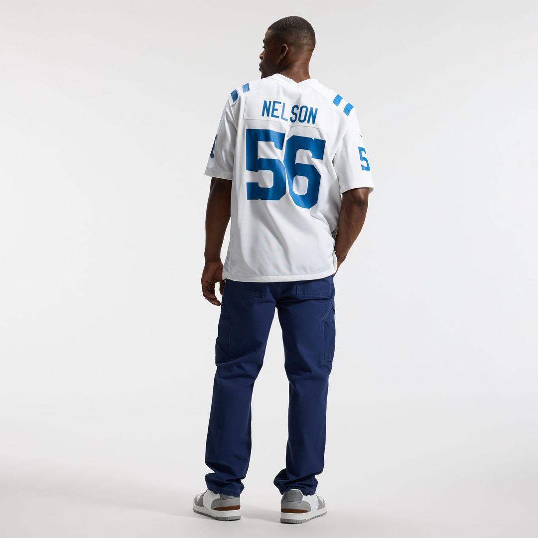 Quenton Nelson Indianapolis Colts White Game Player Jersey
