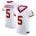 Washington Commanders Jayden Daniels White Alternate 2 Super Bowl Era Vapor F.U.S.E. Elite Jersey