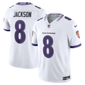 Lamar Jackson Baltimore Ravens White Vapor F.U.S.E. Stitched Limited Jersey