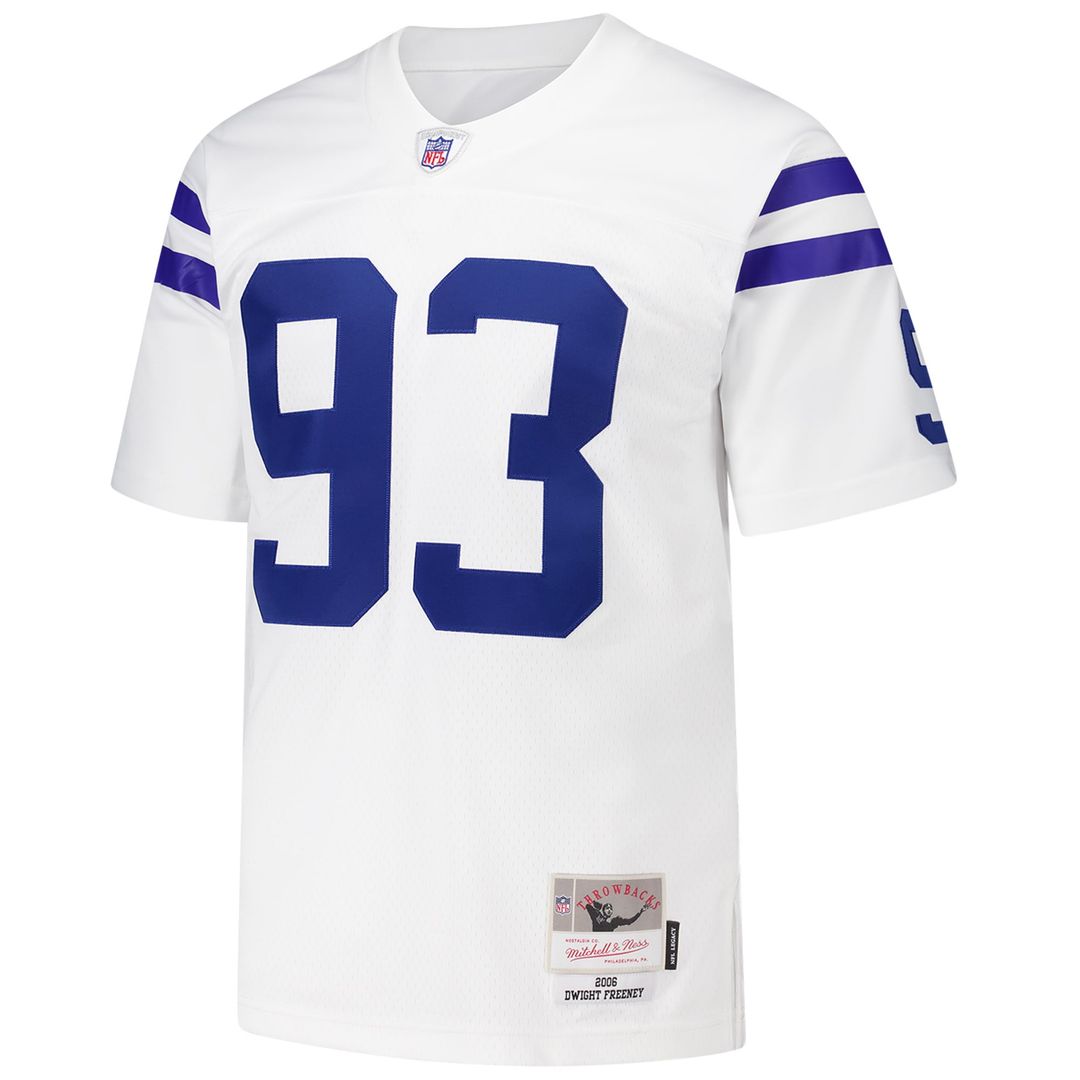 Dwight Freeney Indianapolis Colts White 2006 Legacy Replica Jersey