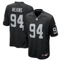Christian Wilkins Las Vegas Raiders Black Team Game Jersey