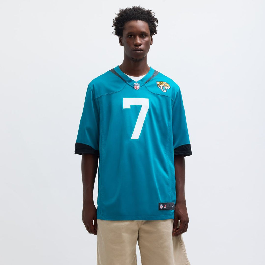 Brian Thomas Jr Jacksonville Jaguars Teal Player Game Jersey