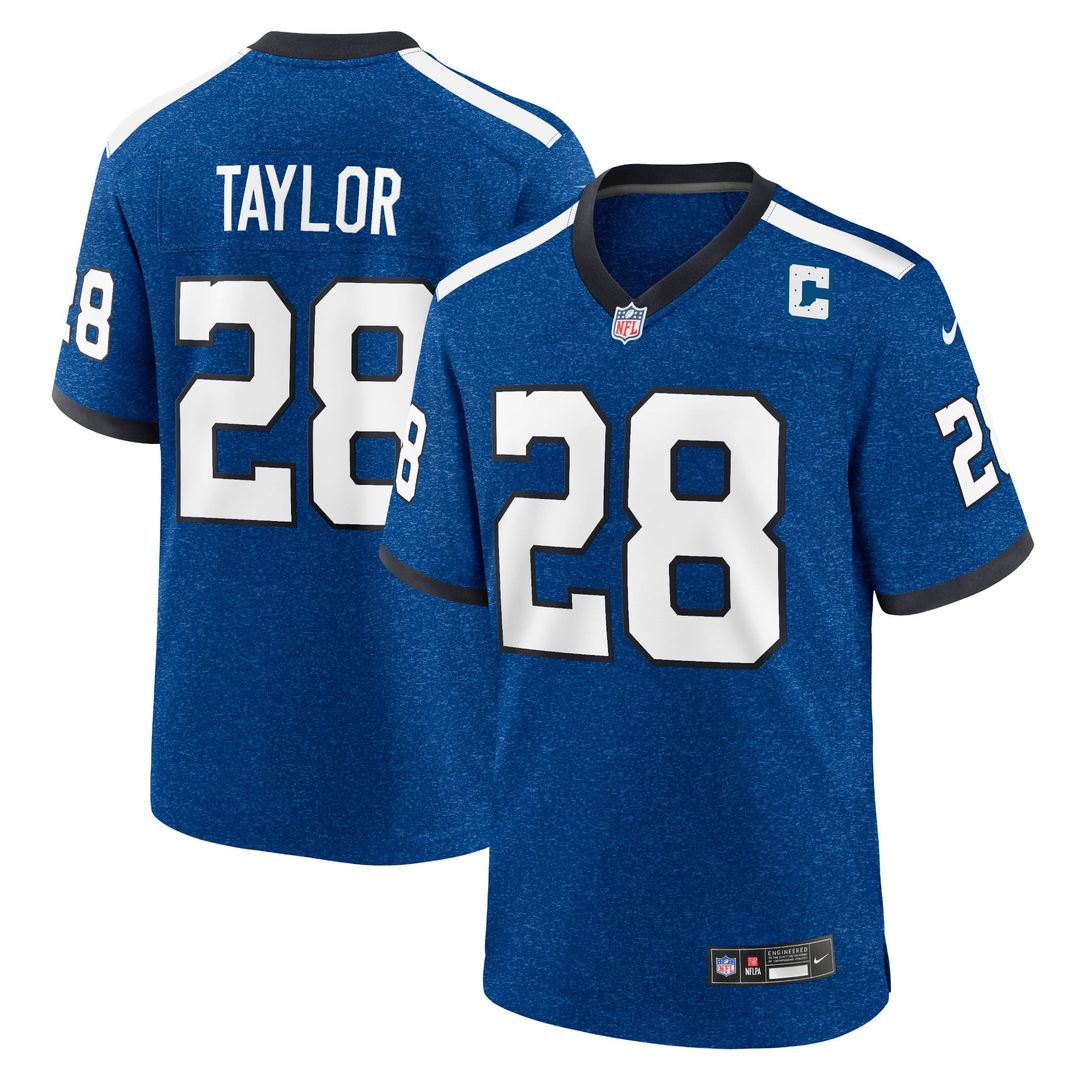 Jonathan Taylor Indianapolis Colts Royal Indiana Nights Alternate Game Jersey