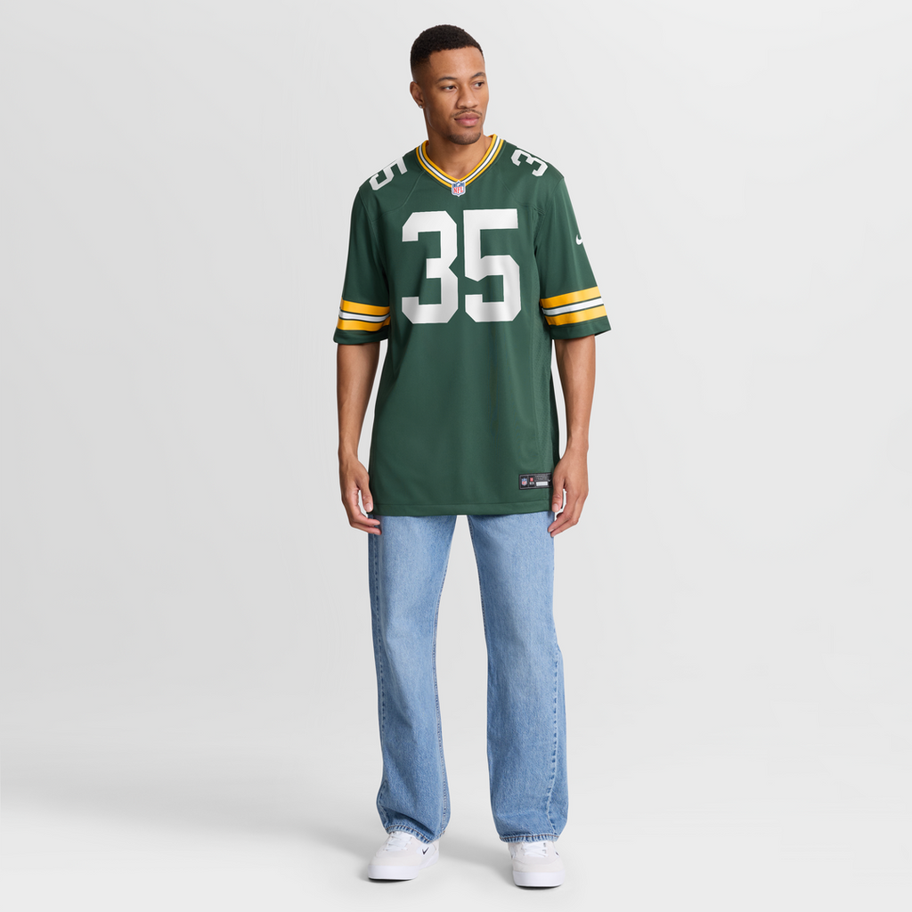 Lucas Havrisik Green Bay Packers Green Team Game Jersey