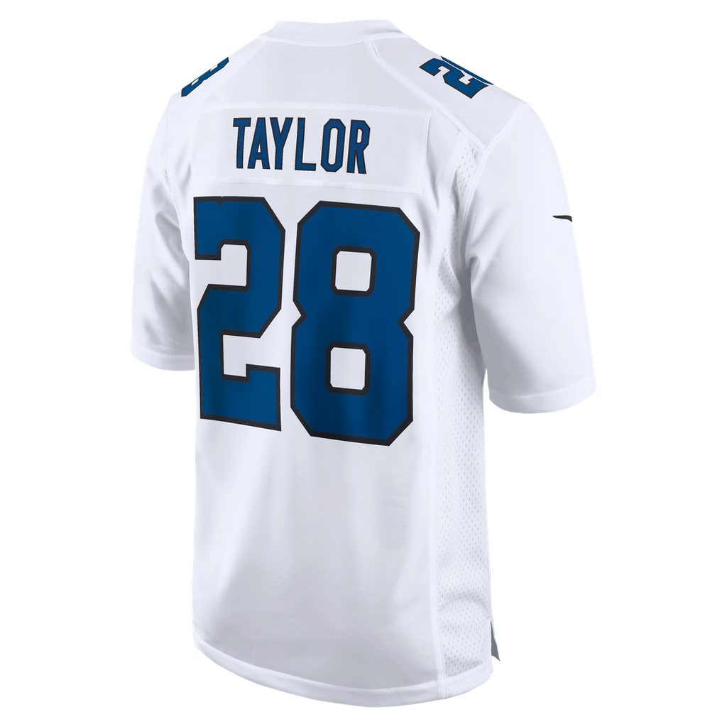 Jonathan Taylor Indianapolis Colts Tundra White Fashion Game Jersey