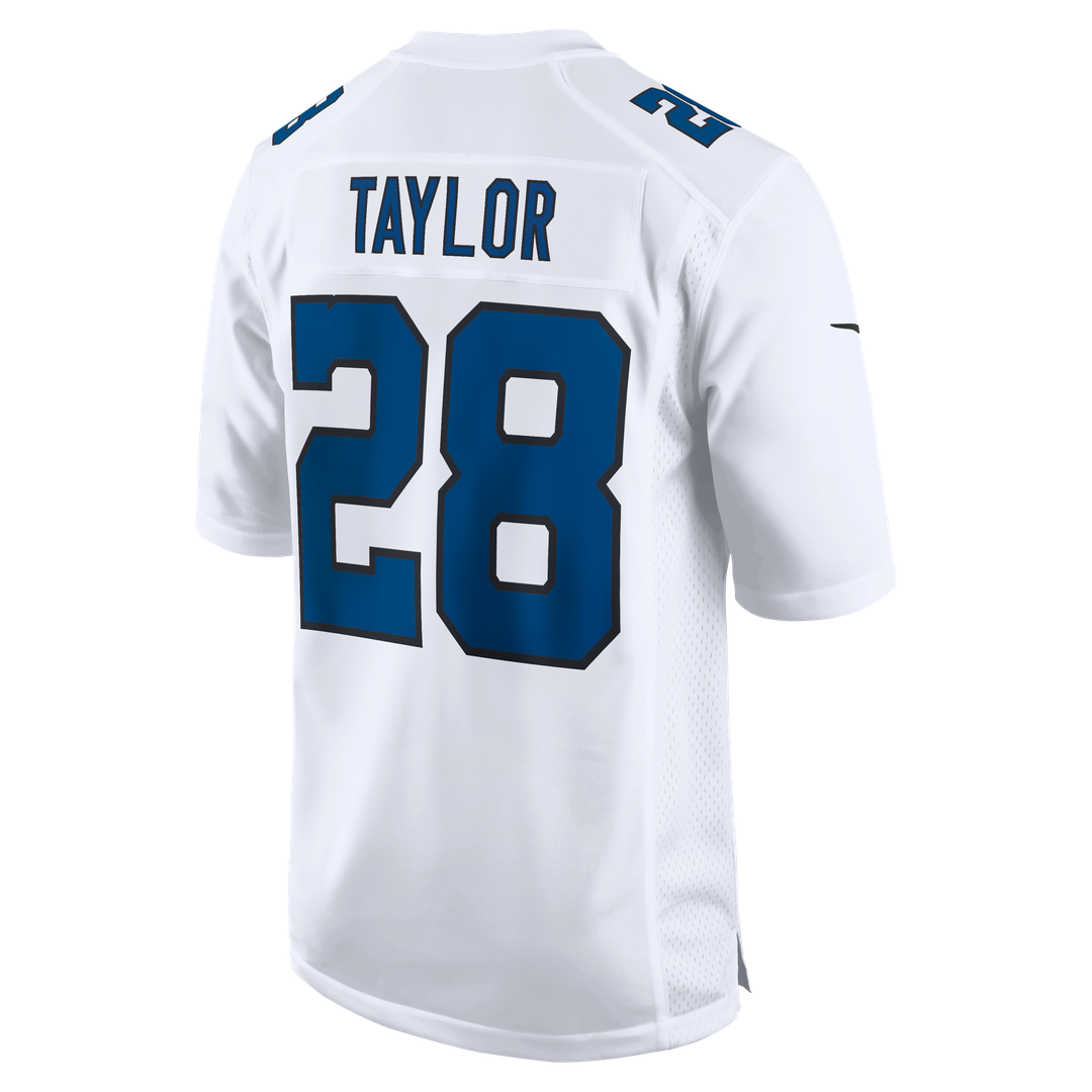 Jonathan Taylor Indianapolis Colts Tundra White Fashion Game Jersey
