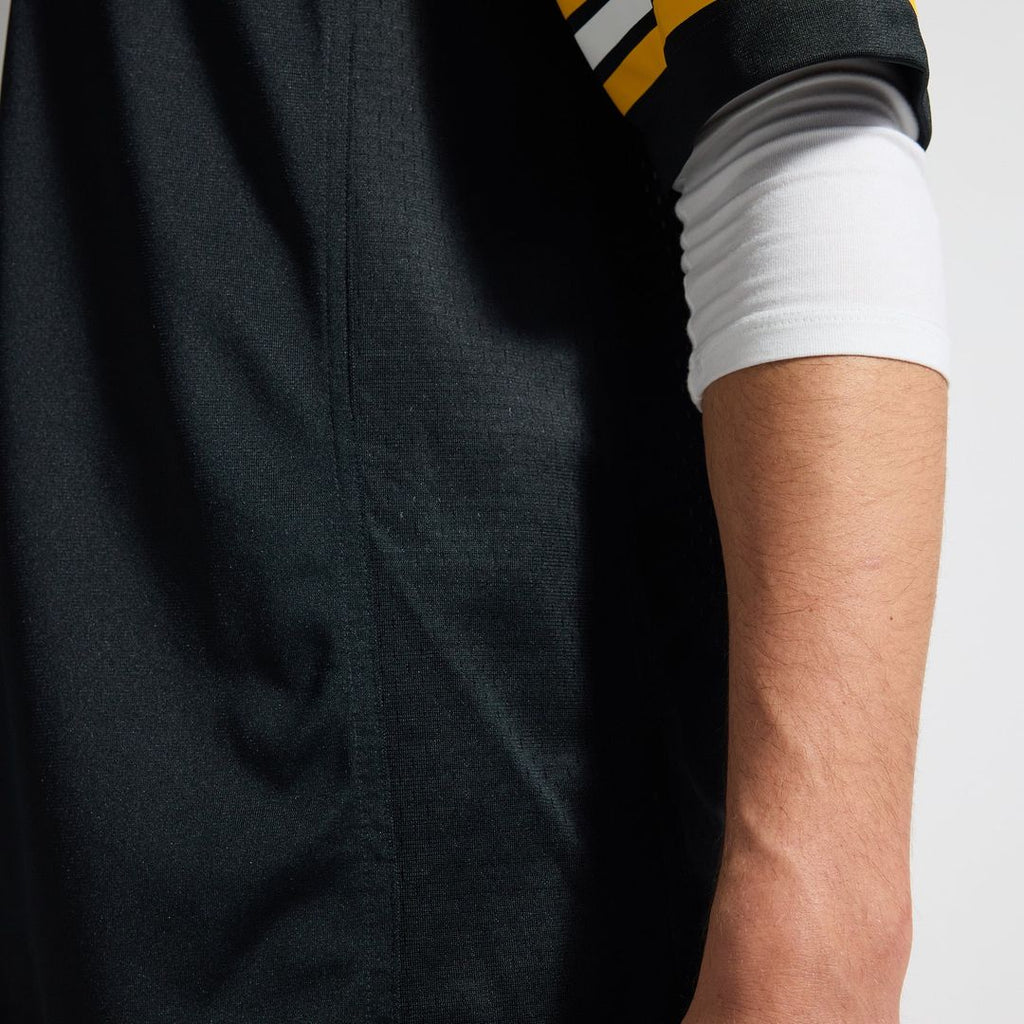 Aaron Rodgers Pittsburgh Steelers Gold Alternate 1933 Throwback Game Jersey