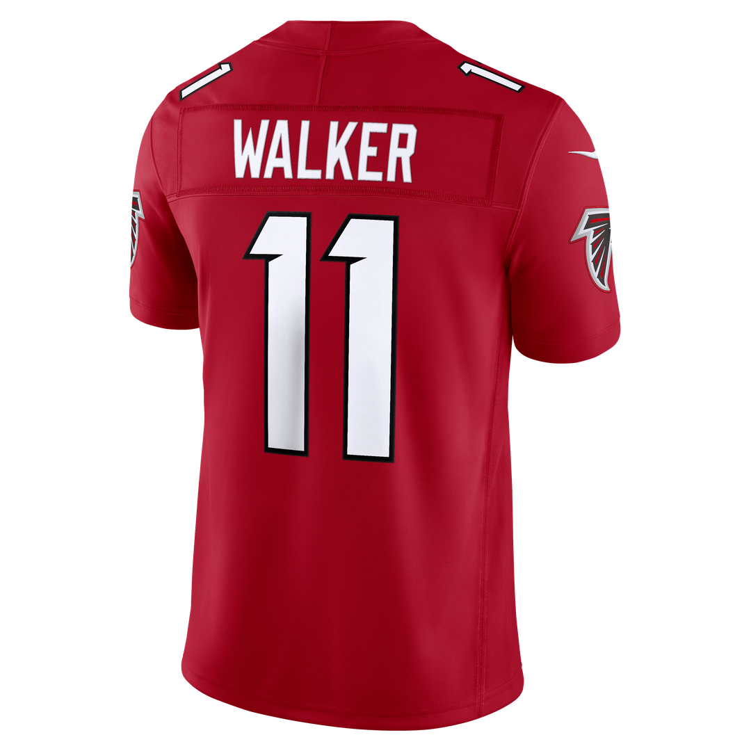 Jalon Walker Atlanta Falcons Red Team Vapor F.U.S.E. Stitched Limited Jersey