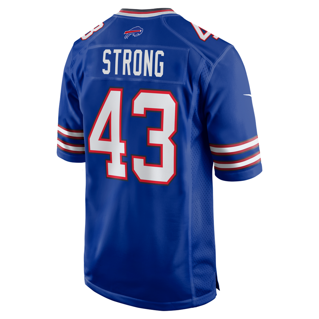 Dorian Strong Buffalo Bills Royal Team Game Jersey