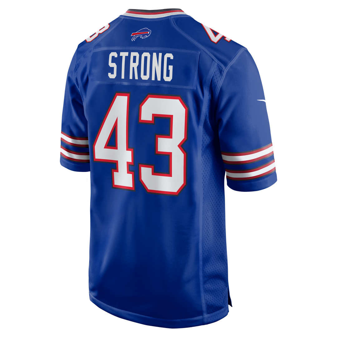 Dorian Strong Buffalo Bills Royal Team Game Jersey