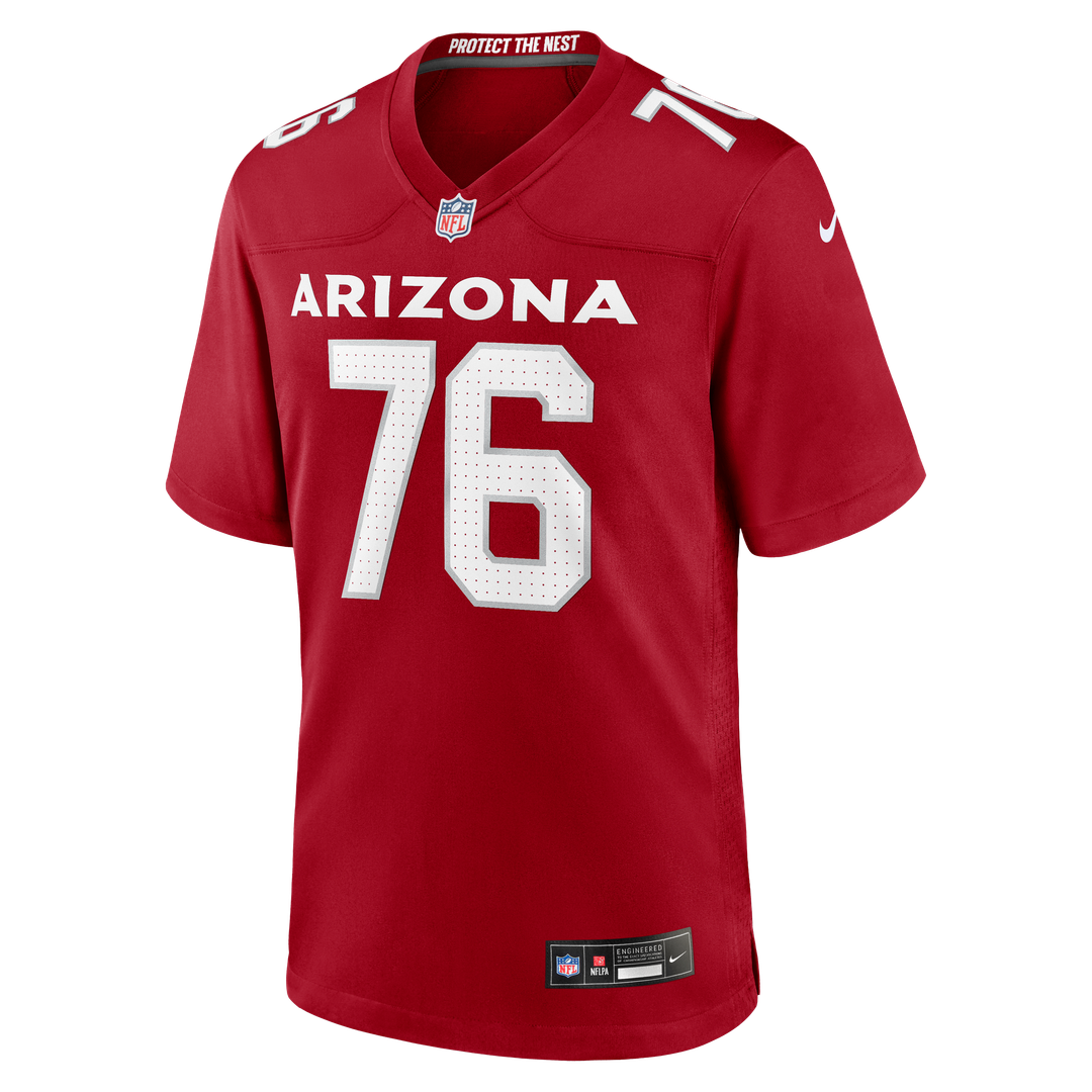 Will Hernandez Arizona Cardinals Cardinal Team Game Jersey