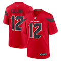 Nico Collins Houston Texans Red Alternate Game Jersey