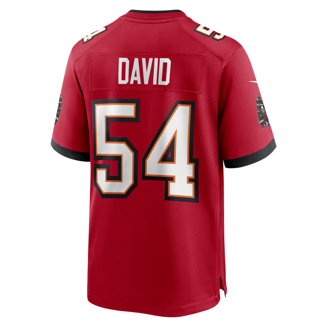 Lavonte David Tampa Bay Buccaneers Red Game Jersey