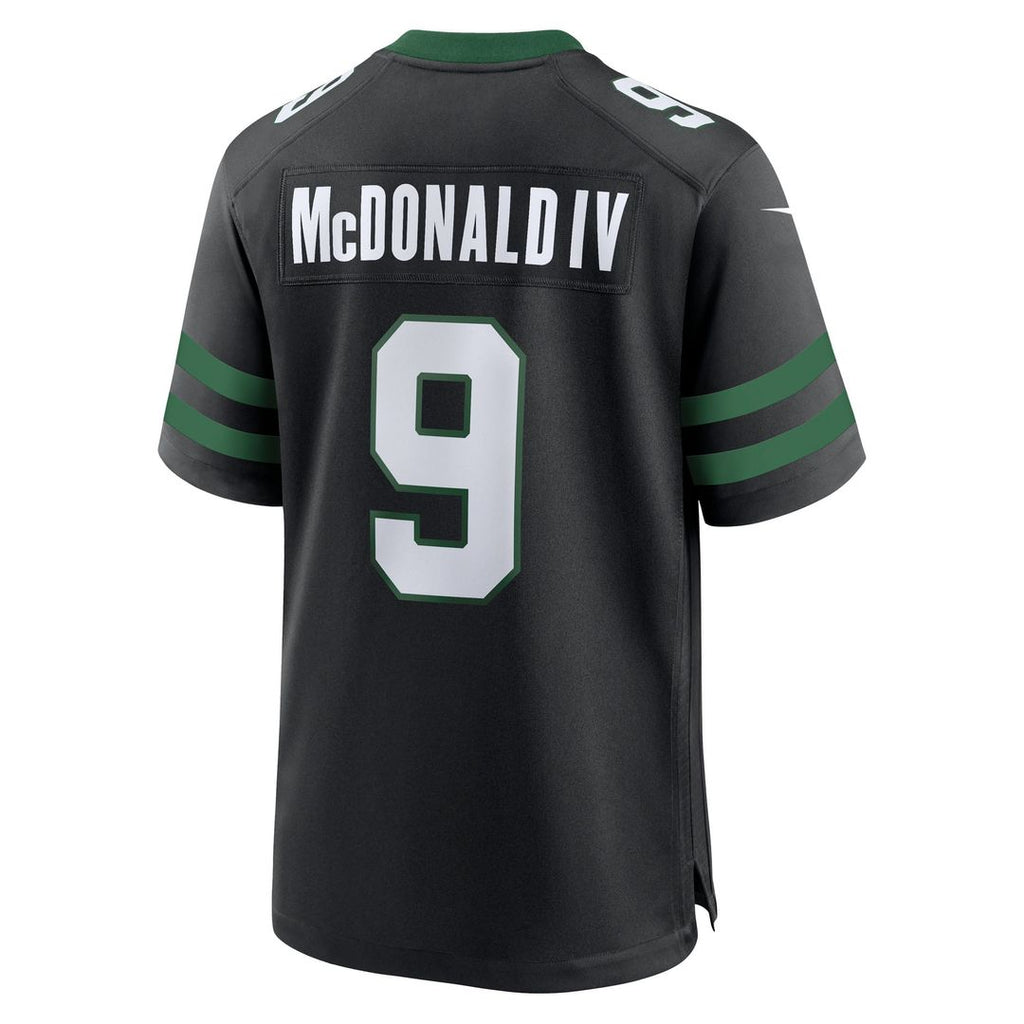 Will McDonald IV New York Jets Legacy Green Team Game Jersey