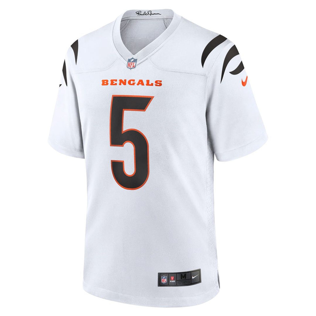 Tee Higgins Cincinnati Bengals White Game Jersey