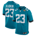 Foyesade Oluokun Jacksonville Jaguars Teal Game Player Jersey