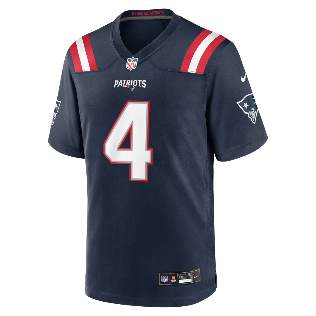 Adam Vinatieri New England Patriots Navy Team Retired Game Jersey