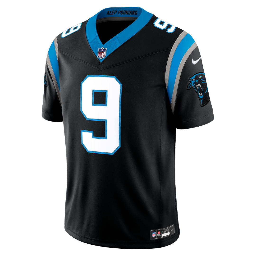 Bryce Young Carolina Panthers Blue Alternate Vapor F.U.S.E. Stitched Limited Jersey