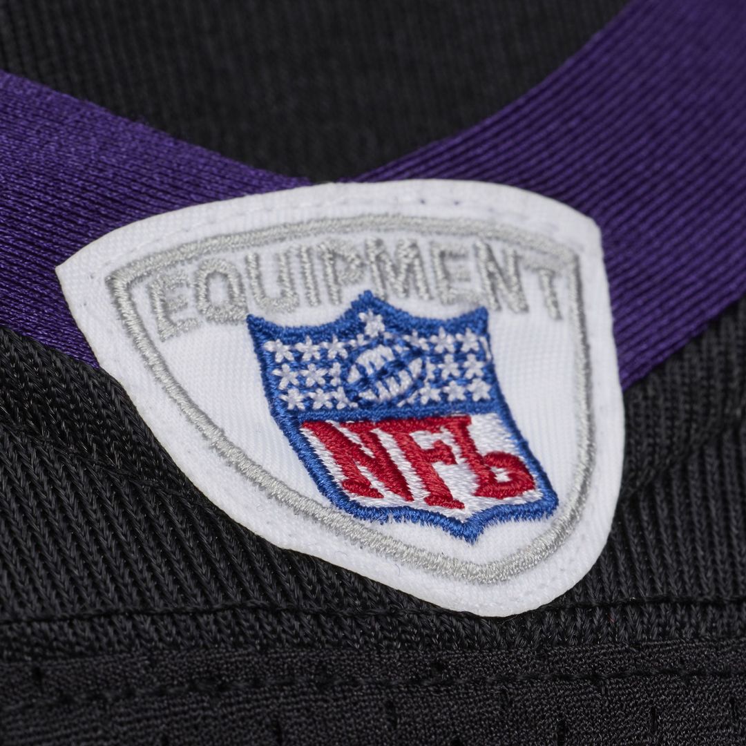 Deion Sanders Baltimore Ravens Black 2005 Authentic Throwback Jersey