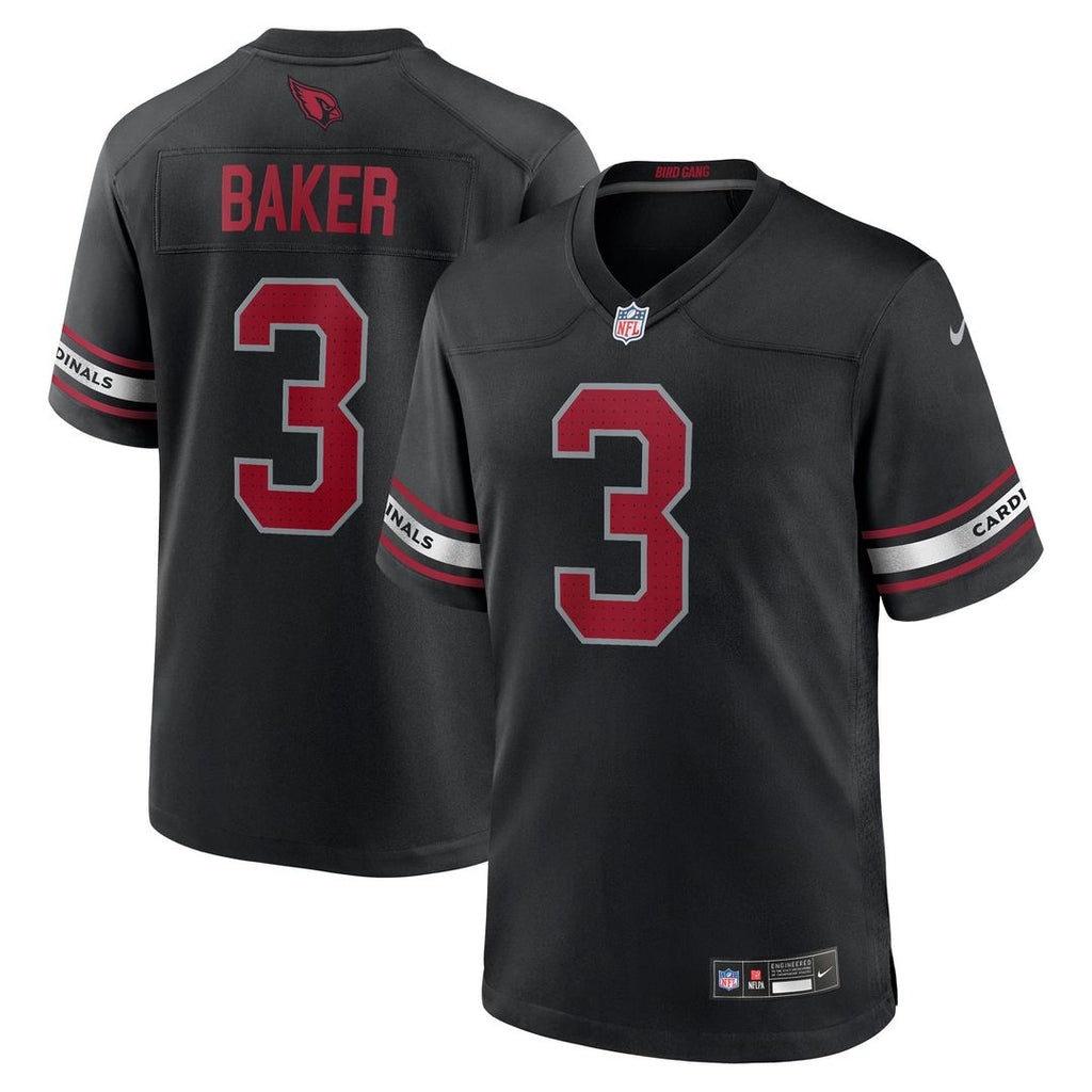Budda Baker Arizona Cardinals Black Game Jersey