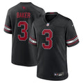 Budda Baker Arizona Cardinals Black Game Jersey