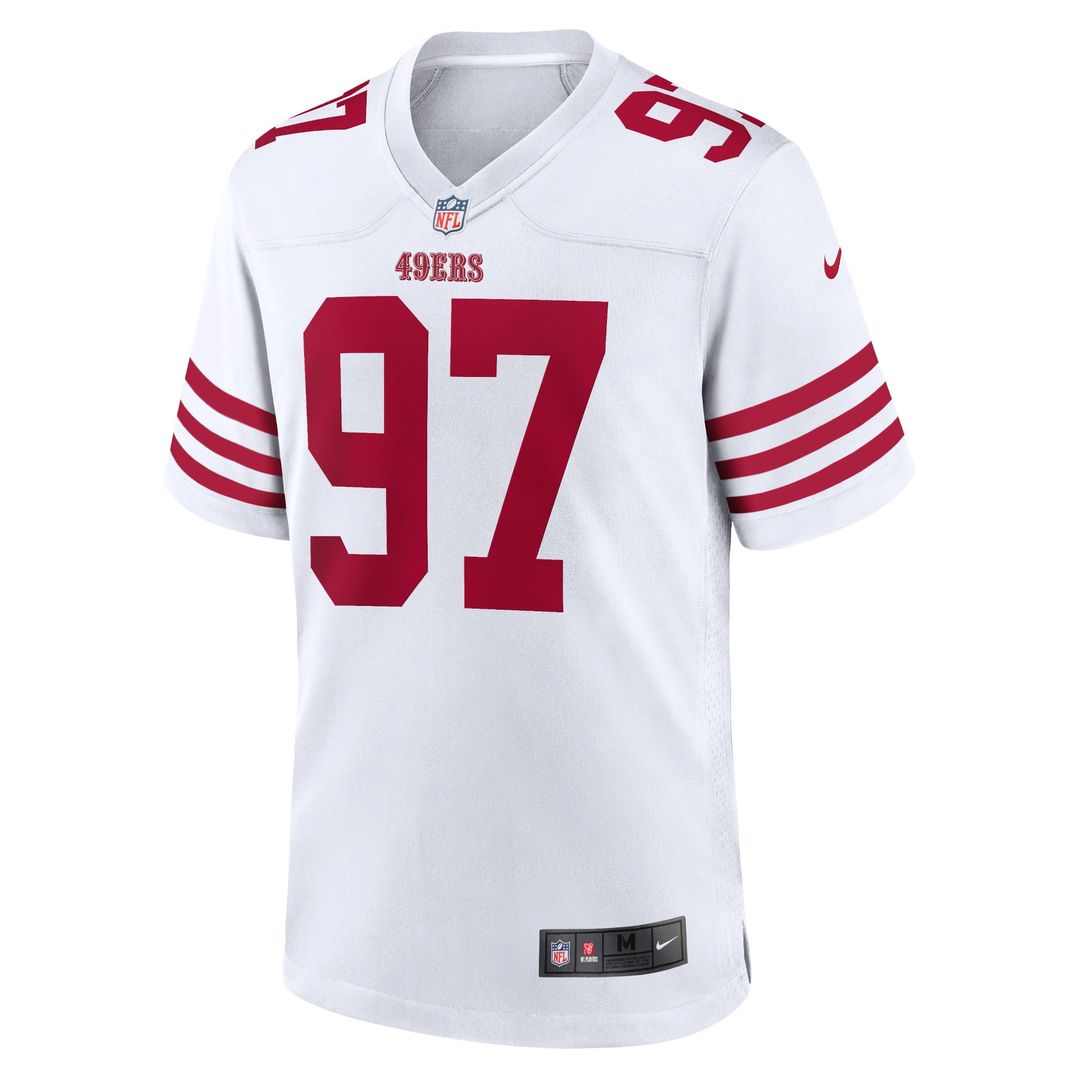 Nick Bosa San Francisco 49ers White Player Game Jersey