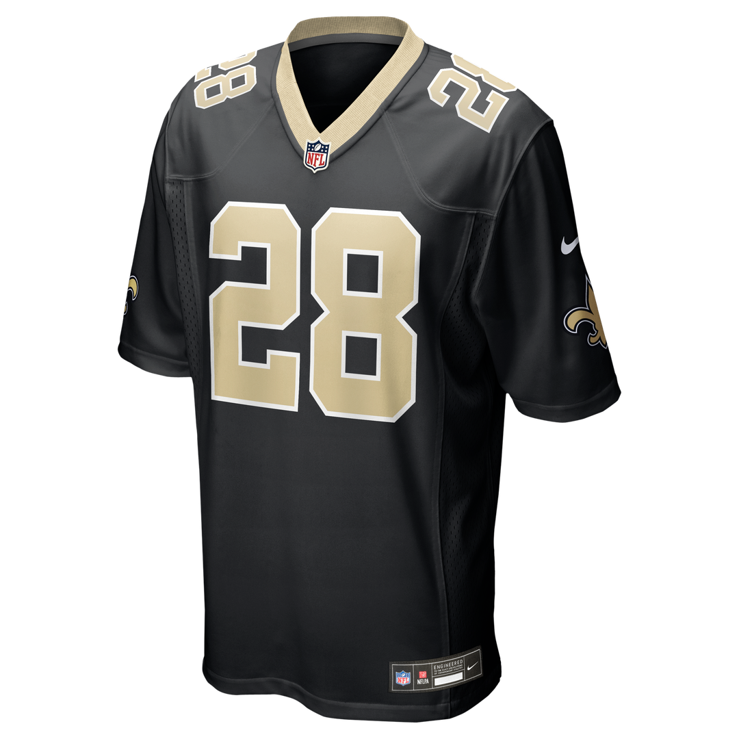 Danny Stutsman New Orleans Saints Black Team Game Jersey