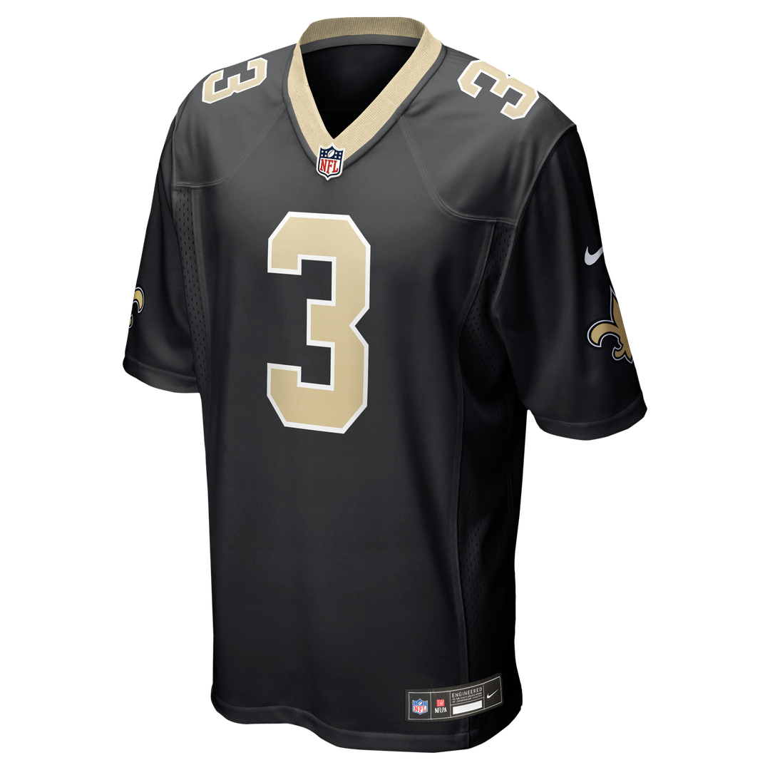 Travis Etienne Jr New Orleans Saints Black Game Jersey