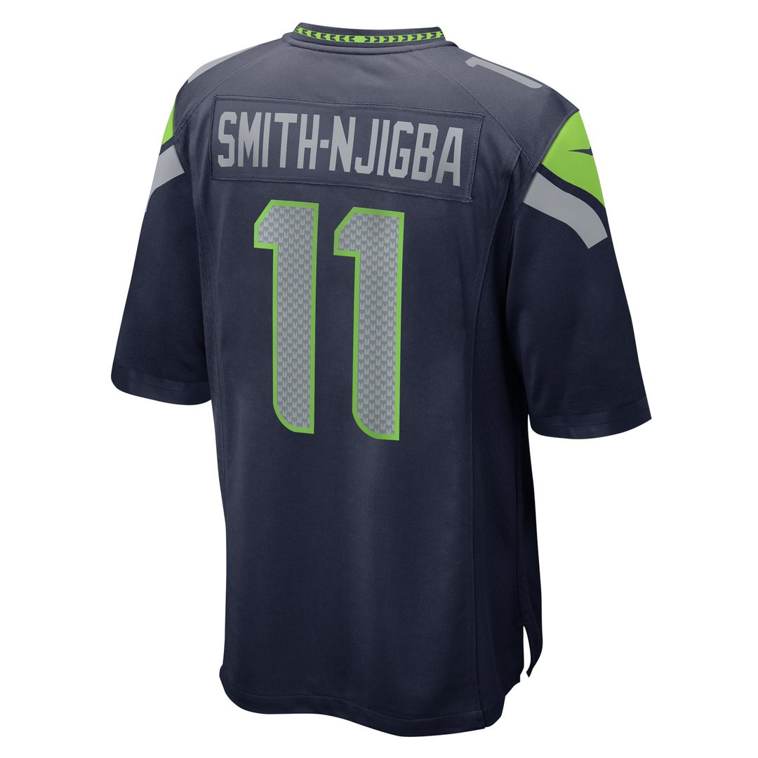 Jaxon Smith-Njigba Seattle Seahawks College Navy Game Jersey
