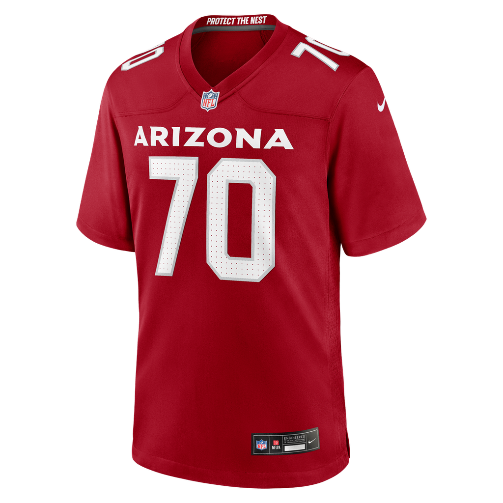 Paris Johnson Jr. Arizona Cardinals Cardinal Game Jersey