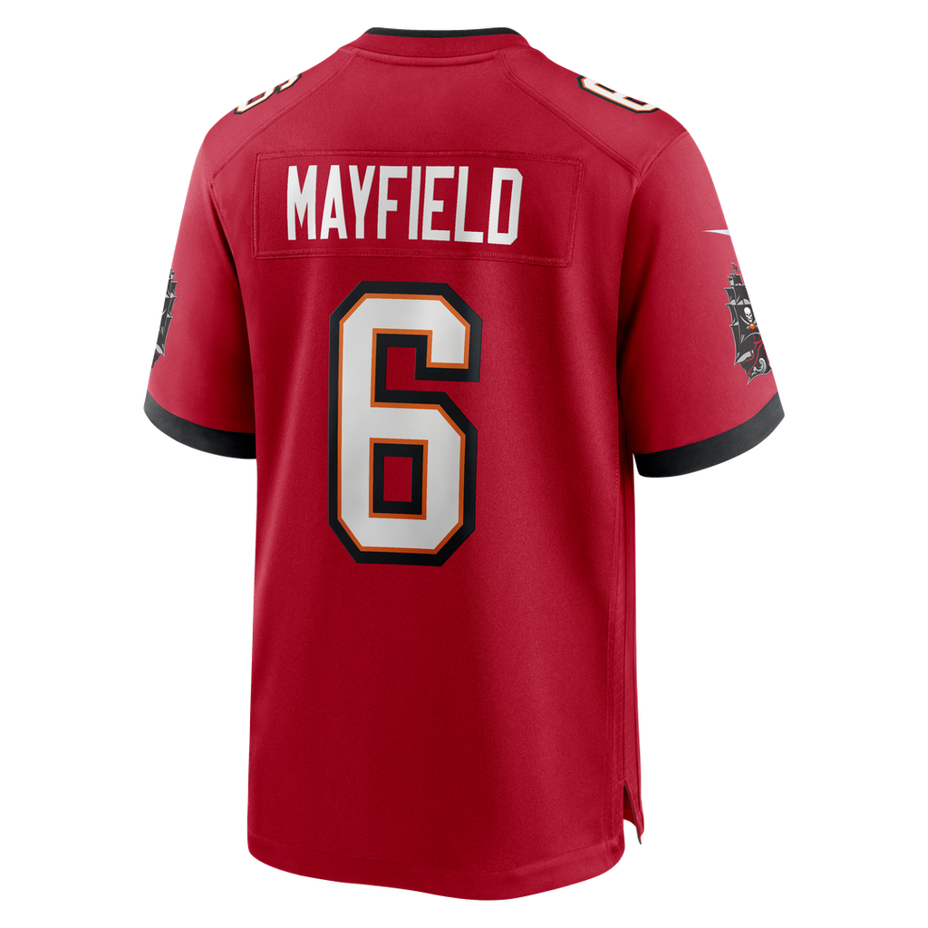 Baker Mayfield Tampa Bay Buccaneers Pewter Alternate Game Player Jersey