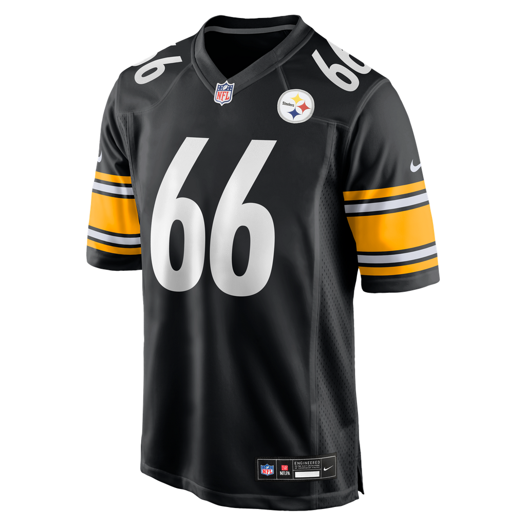 Mason McCormick Pittsburgh Steelers Black Game Jersey