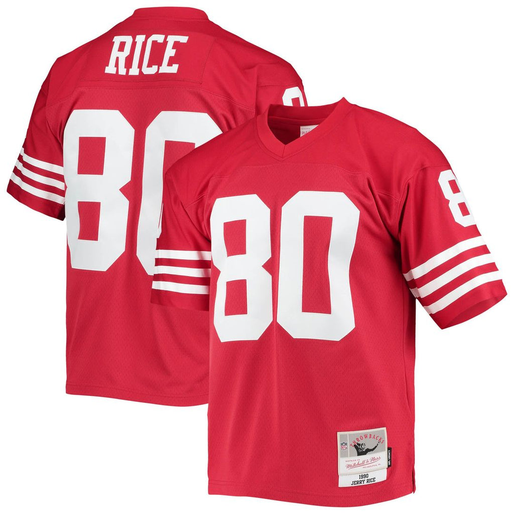 Jerry Rice San Francisco 49ers Scarlet Legacy Replica Jersey