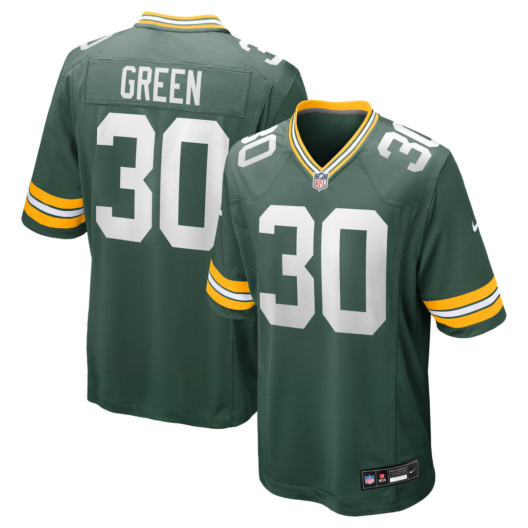 Ahman Green Green Bay Packers Green Team Retired Player Game Jersey