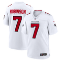 Bijan Robinson Atlanta Falcons White Game Jersey