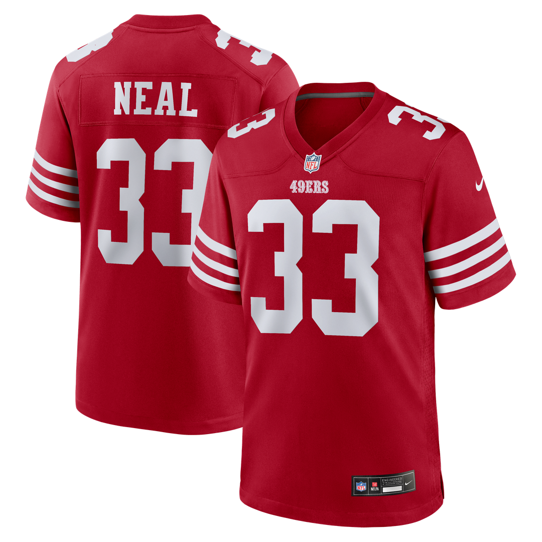 Siran Neal San Francisco 49ers Scarlet Team Game Jersey