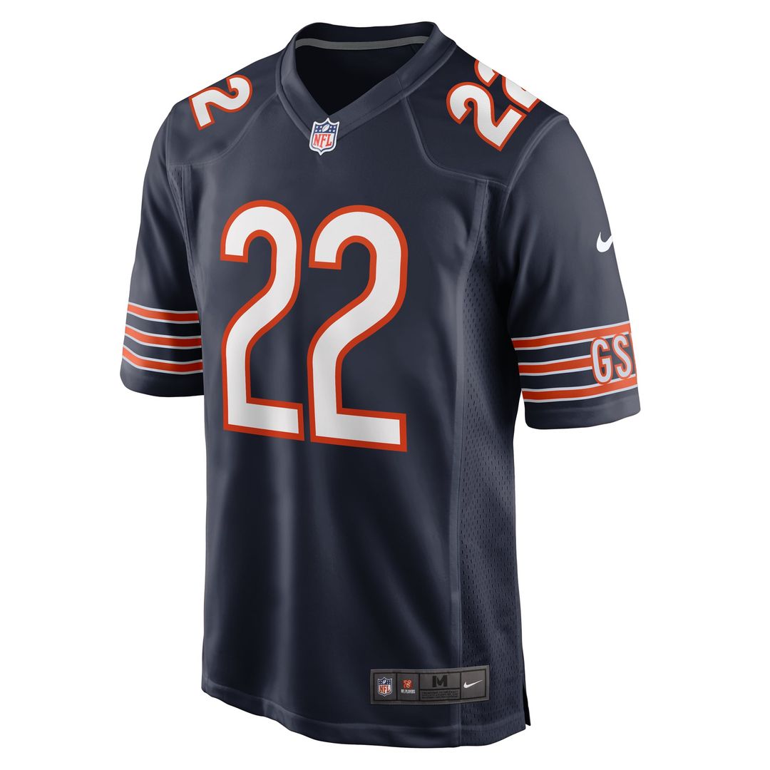 Elijah Hicks Chicago Bears Navy Team Game Jersey
