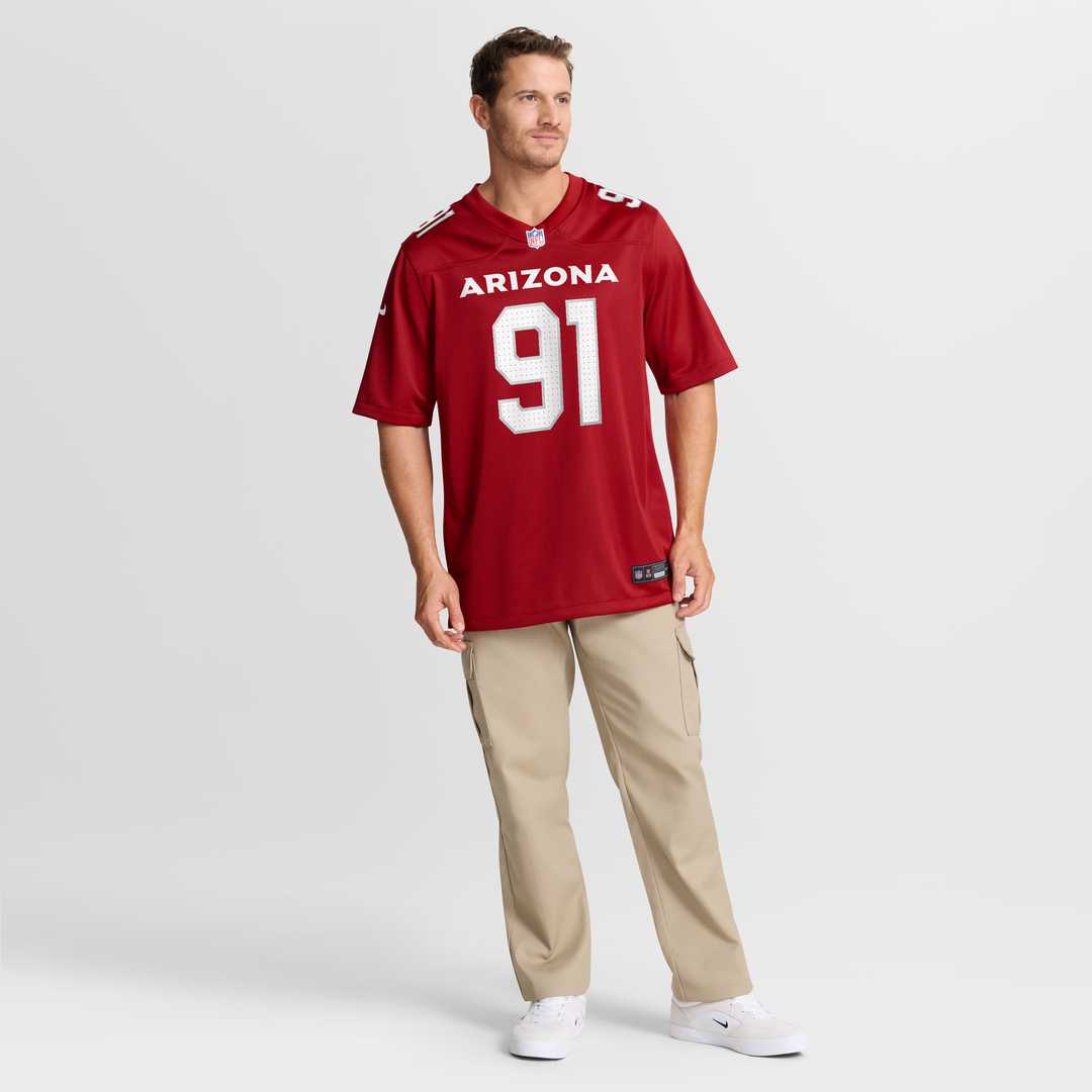 L.J. Collier Arizona Cardinals Cardinal Team Game Jersey