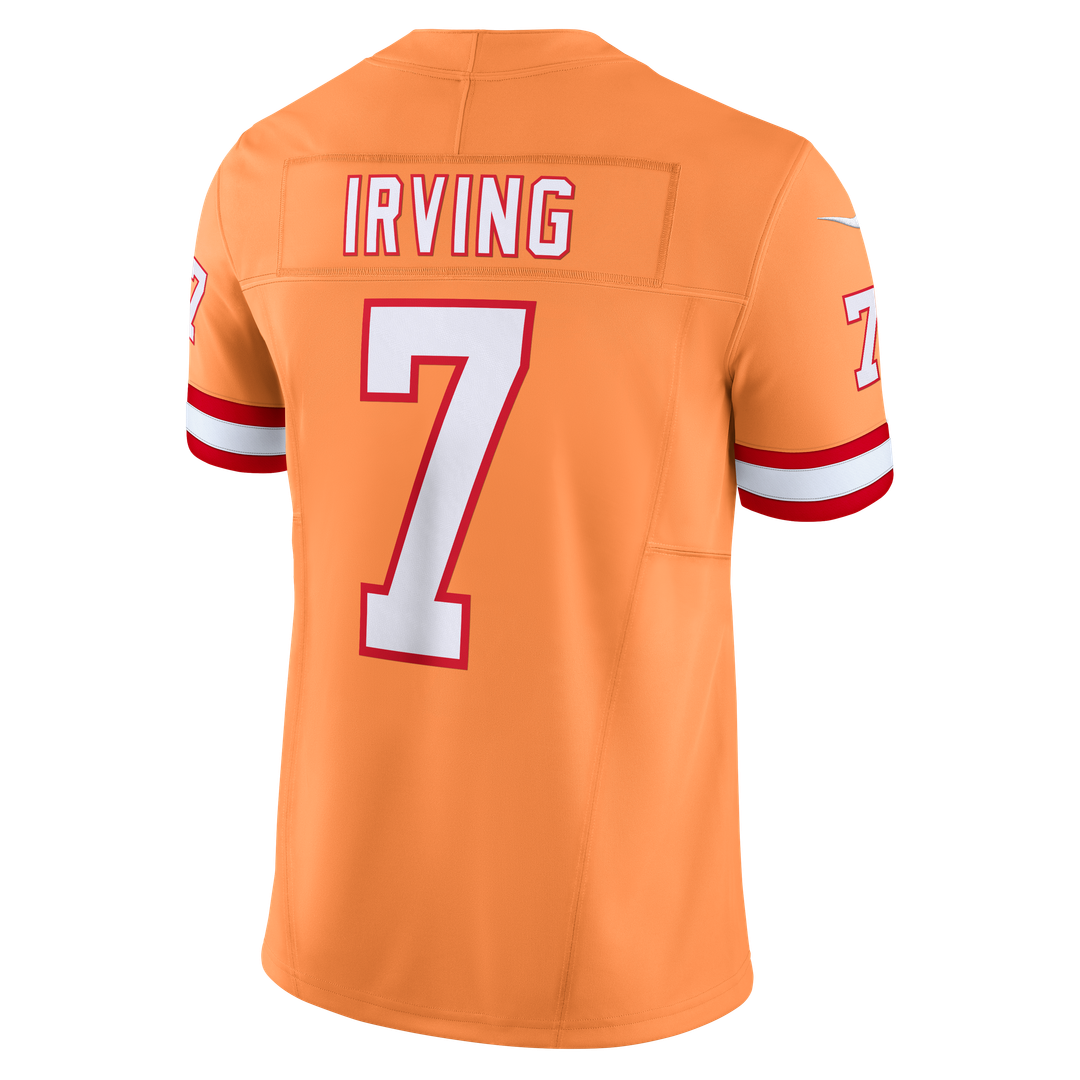 Bucky Irving Tampa Bay Buccaneers Orange Alternate 2 Throwback Vapor F.U.S.E. Limited Jersey