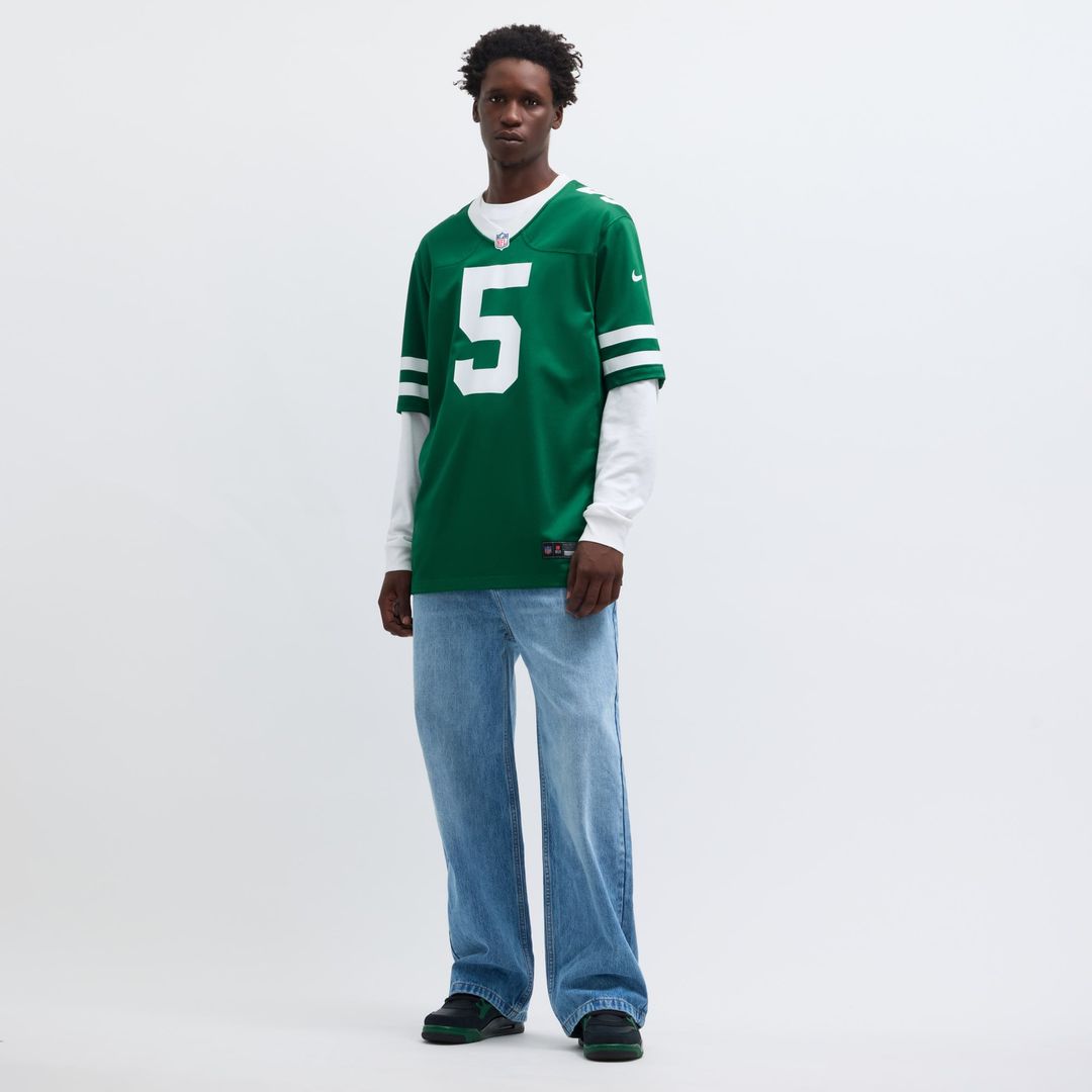 Garrett Wilson New York Jets Legacy Green Game Jersey