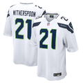 Devon Witherspoon Seattle Seahawks White Game Jersey