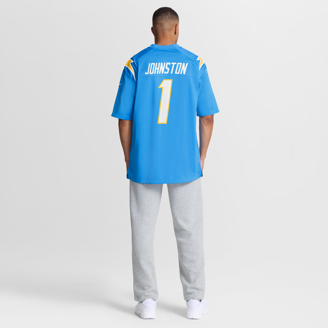 Quentin Johnston Los Angeles Chargers Gold Alternate Charger Power Game Player Jersey